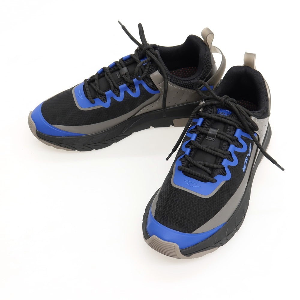 【新品アウトレット】ウィズ（W6YZ） W6YZ スニーカー ブラックxブルー【サイズ44】【 状態ランクN- 】【 メンズ 】