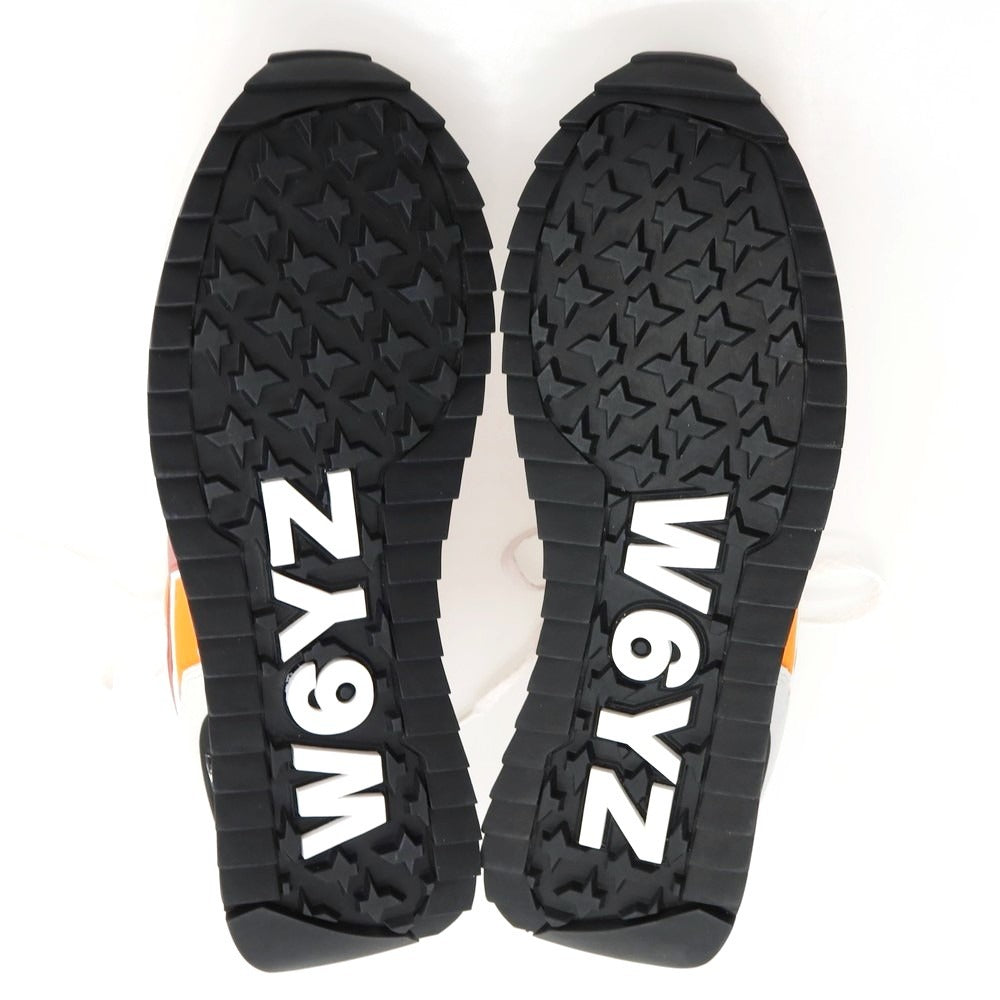 【新品アウトレット】ウィズ（W6YZ） W6YZ スニーカー オレンジxライトグレー【サイズ40】【 状態ランクN- 】【 メンズ 】