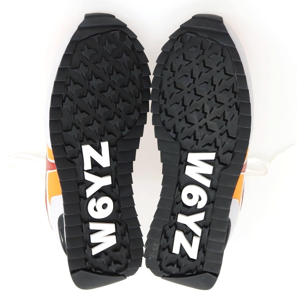 【新品アウトレット】ウィズ（W6YZ） W6YZ スニーカー オレンジxライトグレー【サイズ41】【 状態ランクN- 】【 メンズ 】