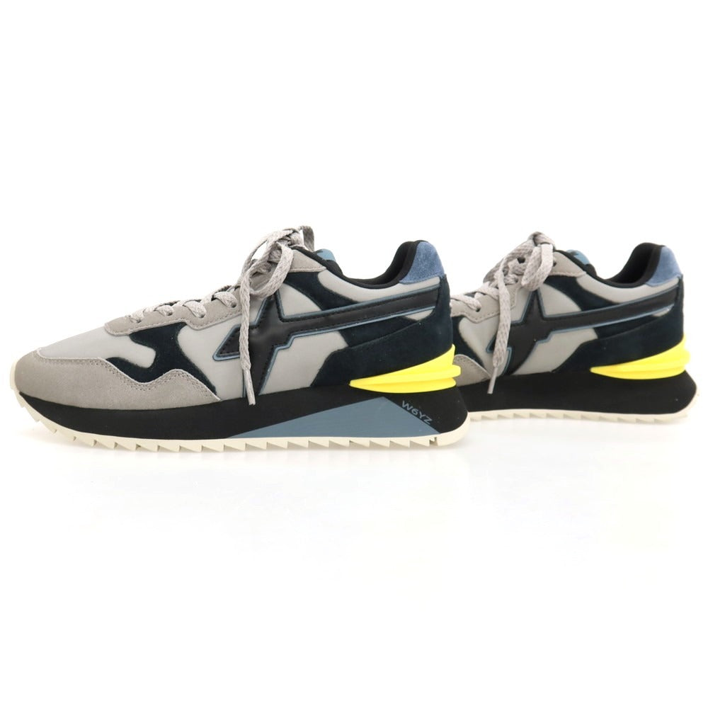 【新品アウトレット】ウィズ（W6YZ） W6YZ スニーカー グレーxダークネイビー【サイズ40】【 状態ランクN- 】【 メンズ 】