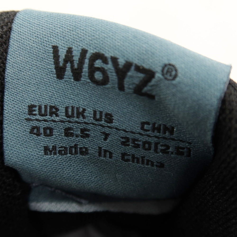 【新品アウトレット】ウィズ（W6YZ） W6YZ スニーカー グレーxダークネイビー【サイズ40】【 状態ランクN- 】【 メンズ 】