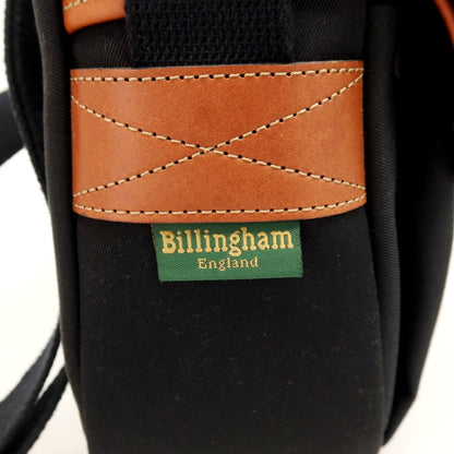 【中古】ビリンガム Billingham キャンバス レザー ショルダーバッグ カメラバッグ ブラックxブラウン【 状態ランクB 】【 メンズ 】