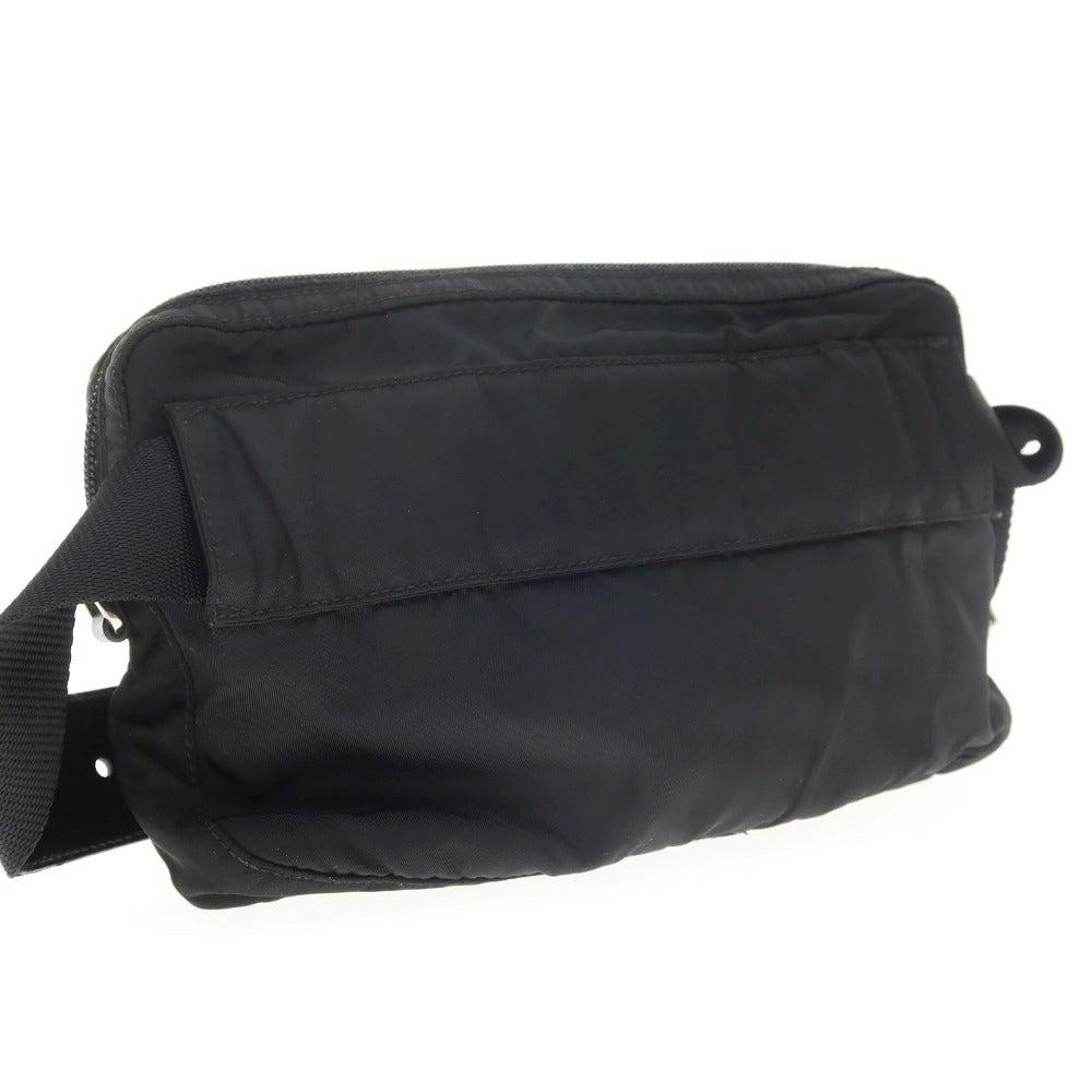 【中古】プラダ PRADA ナイロン系 ボディバッグ ブラック【 状態ランクC 】【 レディース 】
