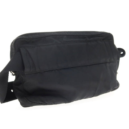 【中古】プラダ PRADA ナイロン系 ボディバッグ ブラック【 状態ランクC 】【 レディース 】