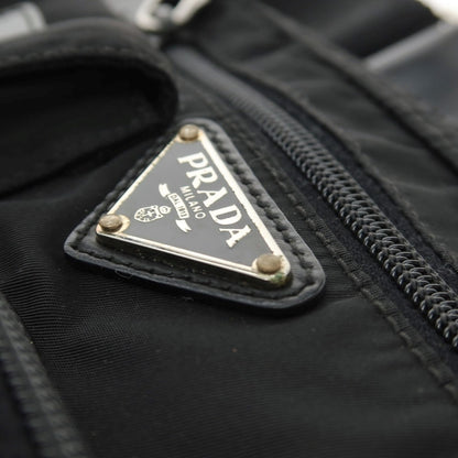 【中古】プラダ PRADA ナイロン系 ボディバッグ ブラック【 状態ランクC 】【 レディース 】