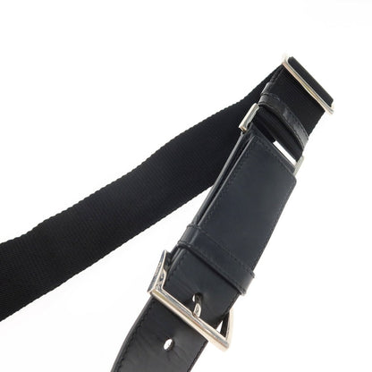 【中古】プラダ PRADA ナイロン系 ボディバッグ ブラック【 状態ランクC 】【 レディース 】