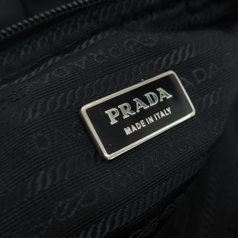 【中古】プラダ PRADA ナイロン系 ボディバッグ ブラック【 状態ランクC 】【 レディース 】