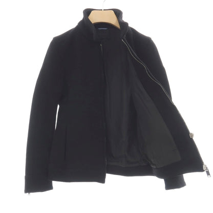 【中古】ジュンハシモト junhashimoto ウール ジップアップブルゾン ブラック【サイズ3】【 状態ランクB 】【 メンズ 】