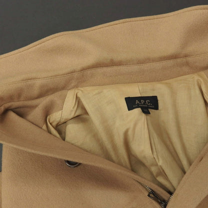 【中古】アーペーセー A.P.C. ウールナイロン ブルゾン ベージュ【サイズXS】【 状態ランクC 】【 メンズ 】