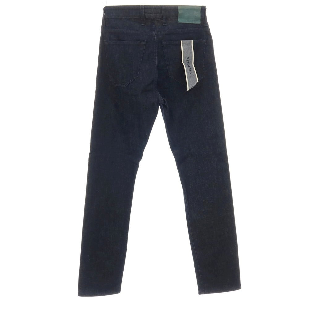 【中古】シビリア SIVIGLIA ストレッチ コットン デニムパンツ ジーンズ ネイビー【サイズ29】【 状態ランクB 】【 メンズ 】