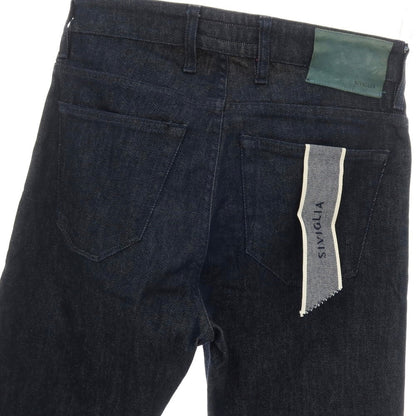 【中古】シビリア SIVIGLIA ストレッチ コットン デニムパンツ ジーンズ ネイビー【サイズ29】【 状態ランクB 】【 メンズ 】