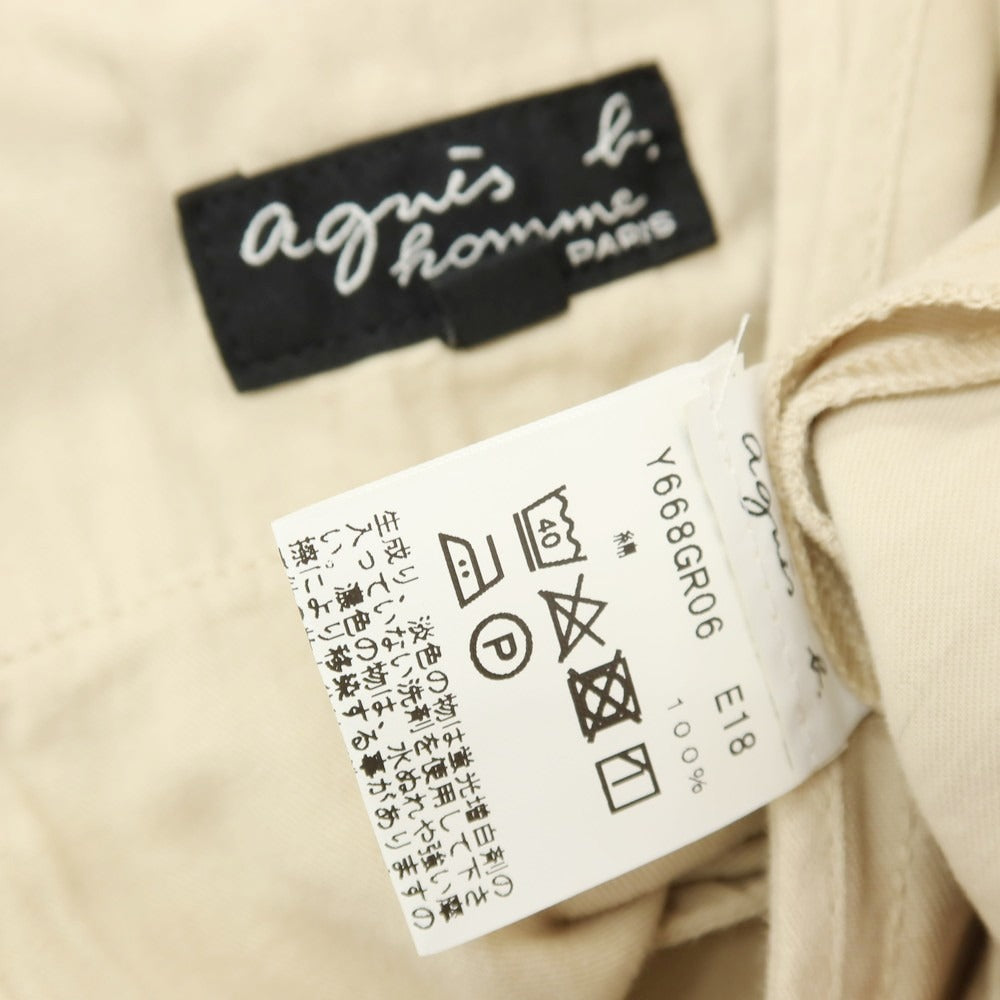 中古】アニエスベーオム Agnes b. homme コットン カジュアル