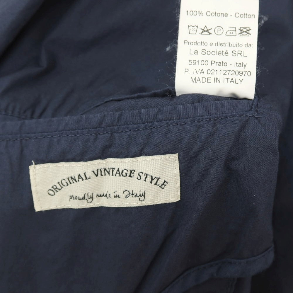 【中古】オリジナルヴィンテージスタイル ORIGINAL VINTAGE STYLE コットン 2B カジュアルジャケット ネイビー【サイズ48】【 状態ランクC 】【 メンズ 】