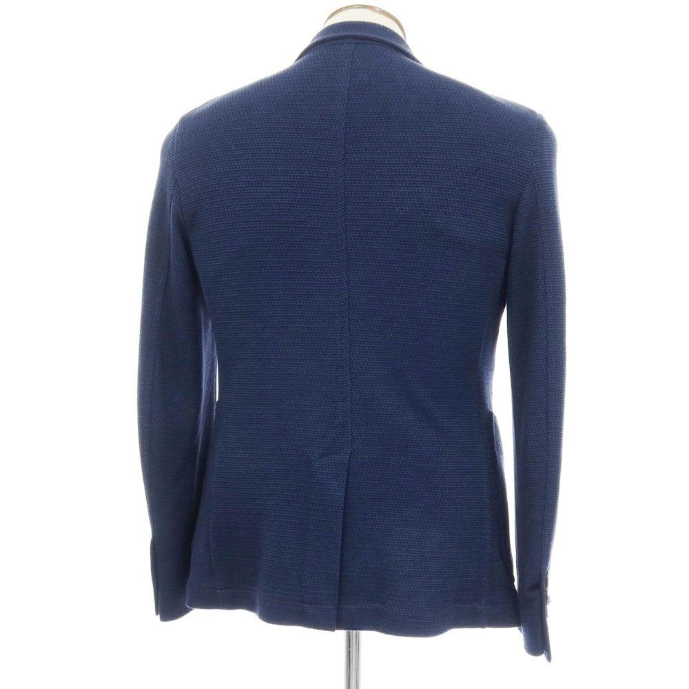 【中古】ジョン シープ John Sheep コットンウールナイロン 3B カジュアルジャケット ネイビー【サイズ50】【 状態ランクC 】【 メンズ 】