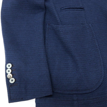 【中古】ジョン シープ John Sheep コットンウールナイロン 3B カジュアルジャケット ネイビー【サイズ50】【 状態ランクC 】【 メンズ 】