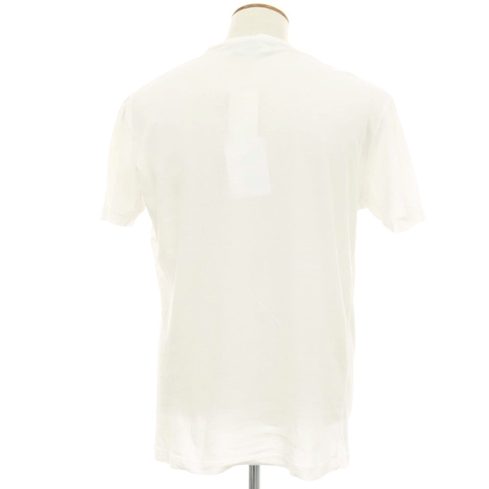 【中古】ディースクエアード DSQUARED2 コットン系 クルーネック 半袖Ｔシャツ ホワイト【サイズM】【 状態ランクC 】【 メンズ 】