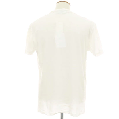 【中古】ディースクエアード DSQUARED2 コットン系 クルーネック 半袖Ｔシャツ ホワイト【サイズM】【 状態ランクC 】【 メンズ 】