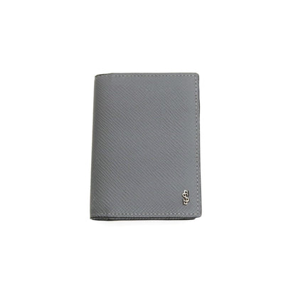 【中古】セラピアン Serapian レザー 名刺入れ グレー【 状態ランクC 】【 メンズ 】
