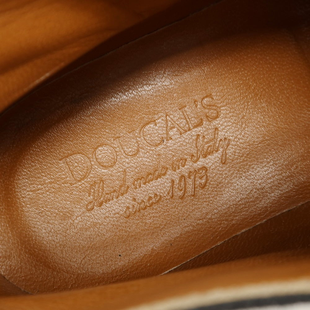 【中古】デュカルス DOUCALS スエード ブーツ ネイビー【サイズ表記不明】【 状態ランクC 】【 メンズ 】
