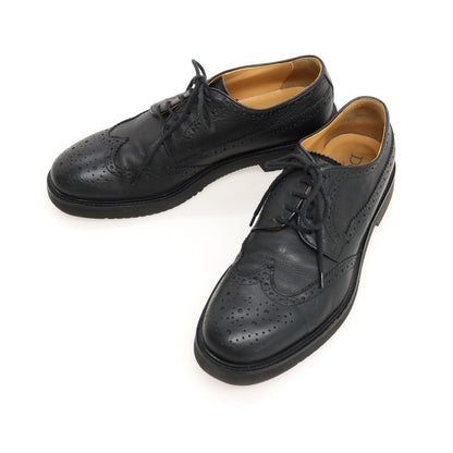 【中古】デュカルス DOUCALS レザー ドレスシューズ ブラック【サイズ41】【 状態ランクC 】【 メンズ 】