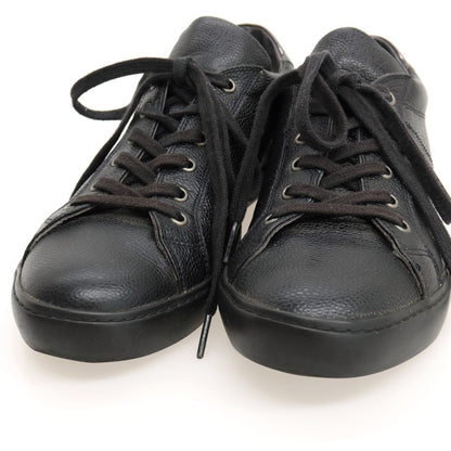 【中古】パントフォラドーロ Pantofola dOro レザー スニーカー ブラック【サイズ42】【 状態ランクC 】【 メンズ 】