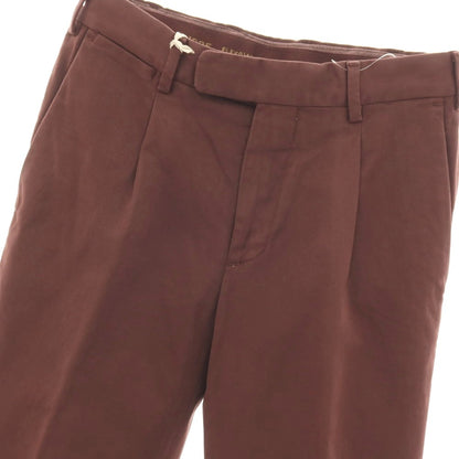 【新品アウトレット】デヴォレ インチピット DEVORE Incipit コットンポリエステル カジュアルスラックスパンツ マルーン系【サイズ42】【 状態ランクN- 】【 メンズ 】