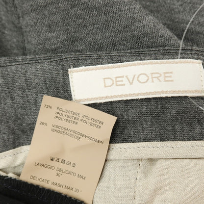 【新品】デヴォレ インチピット DEVORE Incipit ポリエステルレーヨン ジャージー イージースラックスパンツ グレー【サイズ50】【 状態ランクN 】【 メンズ 】