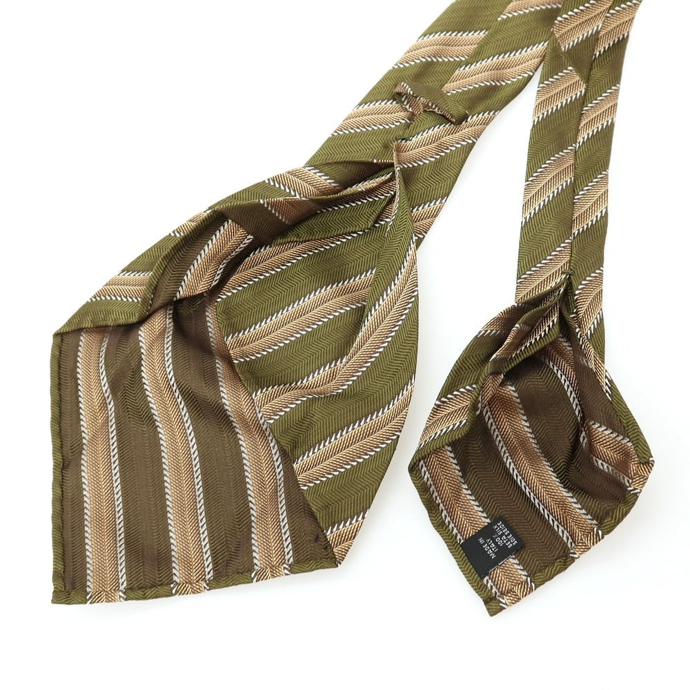 美品イタリア製Atto Vannucci シャルパアスコット茶 Mens Accessory