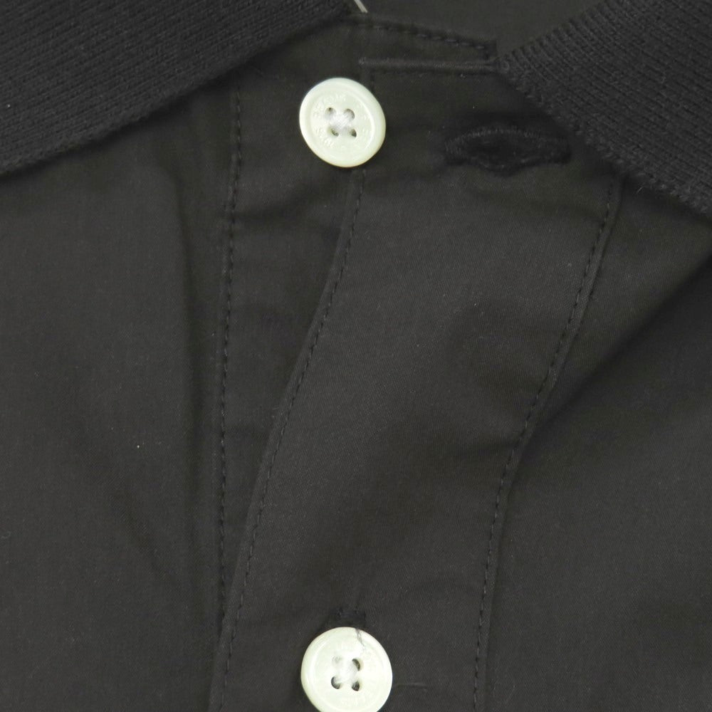 【中古】ビームス BEAMS コットンポリエステル 半袖ポロシャツ ブラック【サイズM】【 状態ランクB 】【 メンズ 】