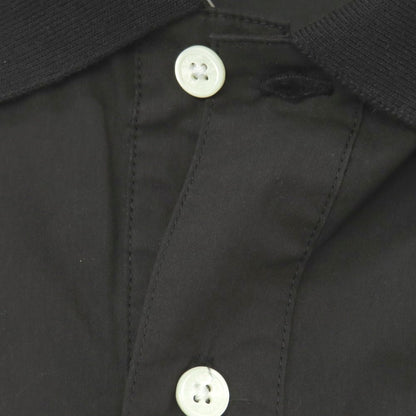 【中古】ビームス BEAMS コットンポリエステル 半袖ポロシャツ ブラック【サイズM】【 状態ランクB 】【 メンズ 】