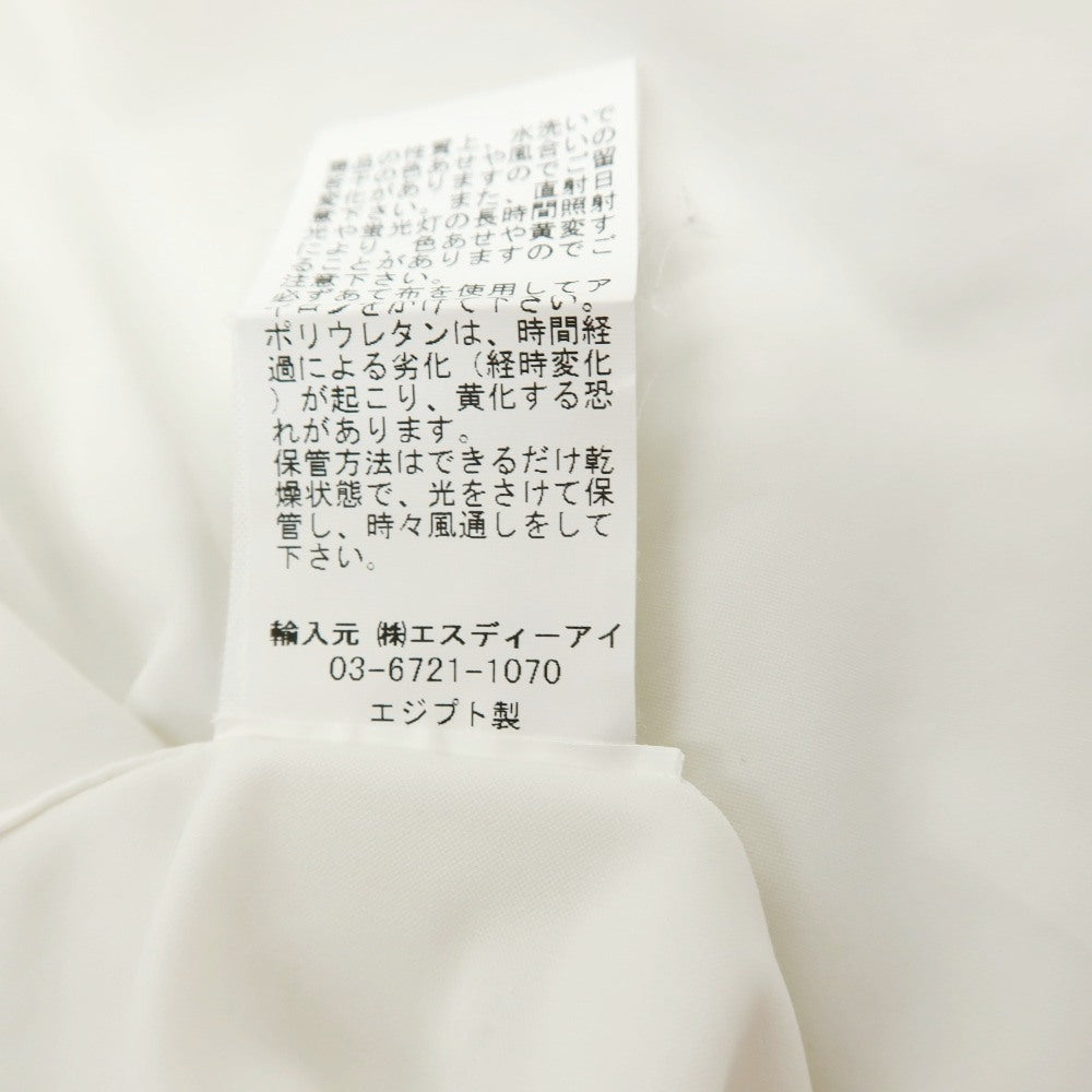【中古】ギラルデッリ GHIRARDELLI next ストレッチ ナイロン セミワイドカラー ドレスシャツ ホワイト【サイズ42】【 状態ランクC 】【 メンズ 】