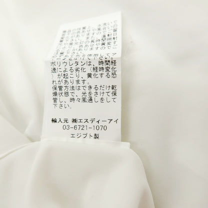 【中古】ギラルデッリ GHIRARDELLI next ストレッチ ナイロン セミワイドカラー ドレスシャツ ホワイト【サイズ42】【 状態ランクC 】【 メンズ 】