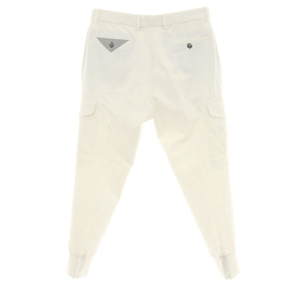 【中古】ジーティーアー G.T.A KEVIN コットンナイロン ジャージー ジョガーカーゴパンツ オフホワイト【サイズ48】【 状態ランクB 】【 メンズ 】