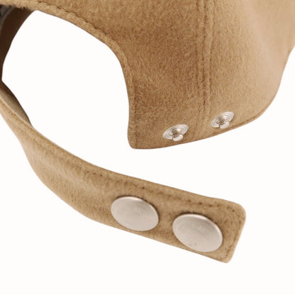 【中古】エルメス HERMES カシミヤ セリエ キャップ 帽子 キャメルベージュ【サイズ59】【 状態ランクA 】【 メンズ 】