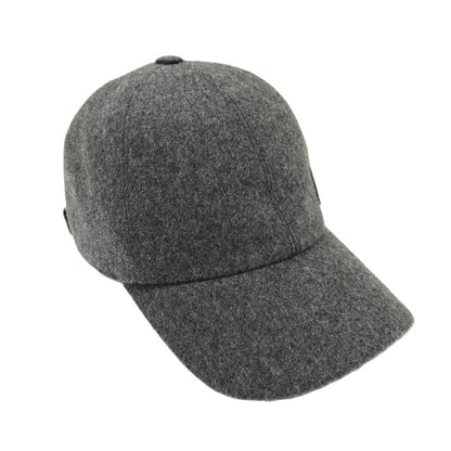【中古】エルメス HERMES ウール キャップ 帽子 ダークグレー【サイズ59】【 状態ランクA 】【 メンズ 】