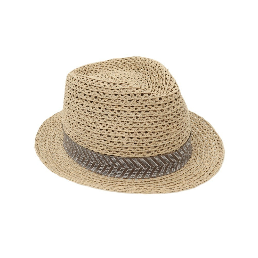 【中古】エルメス HERMES Enzo 中折れ ハット 帽子 ダークベージュ【サイズ60】【 状態ランクA 】【 メンズ 】