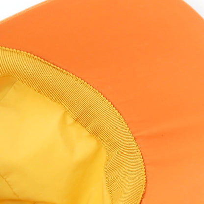 【中古】エルメス HERMES ナイロンポリウレタン ネバダライン キャップ 帽子 オレンジxライトオレンジ【サイズM】【 状態ランクB 】【 メンズ 】