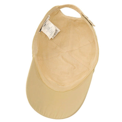 【中古】エルメス HERMES コットン ネオジャンプステッチ キャップ 帽子 ベージュ【サイズ59】【 状態ランクC 】【 メンズ 】