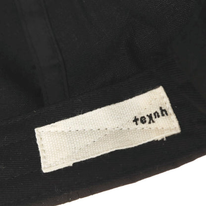 【中古】テクネ texnh GIBOSHI BOUSHI CAP ポリエステル キャップ 帽子 ブラック【 状態ランクA 】【 メンズ 】