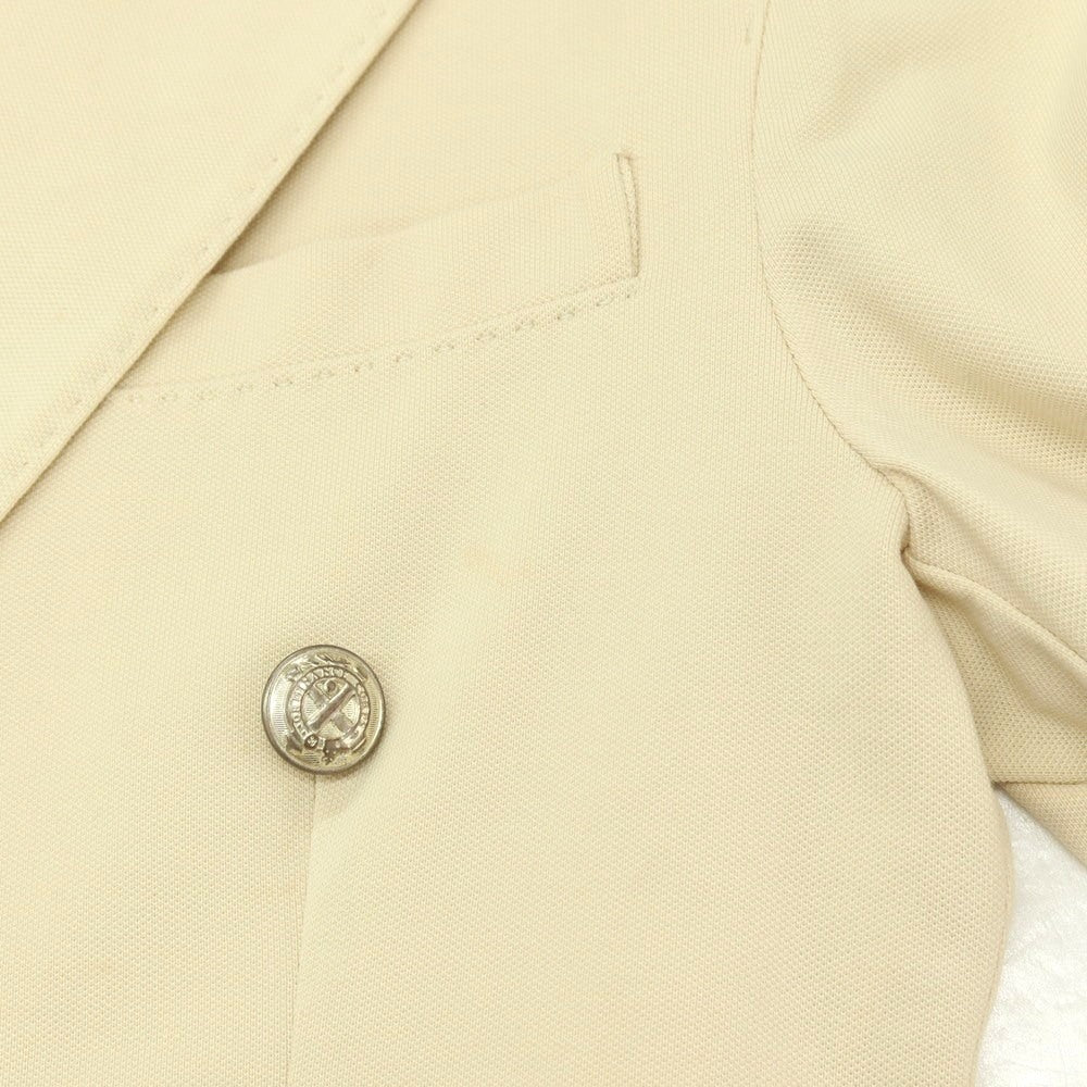 【中古】チルコロ1901 CIRCOLO 1901 コットン ジャージー ダブル6B カジュアルジャケット アイボリー【サイズ42】【 状態ランクC 】【 メンズ 】