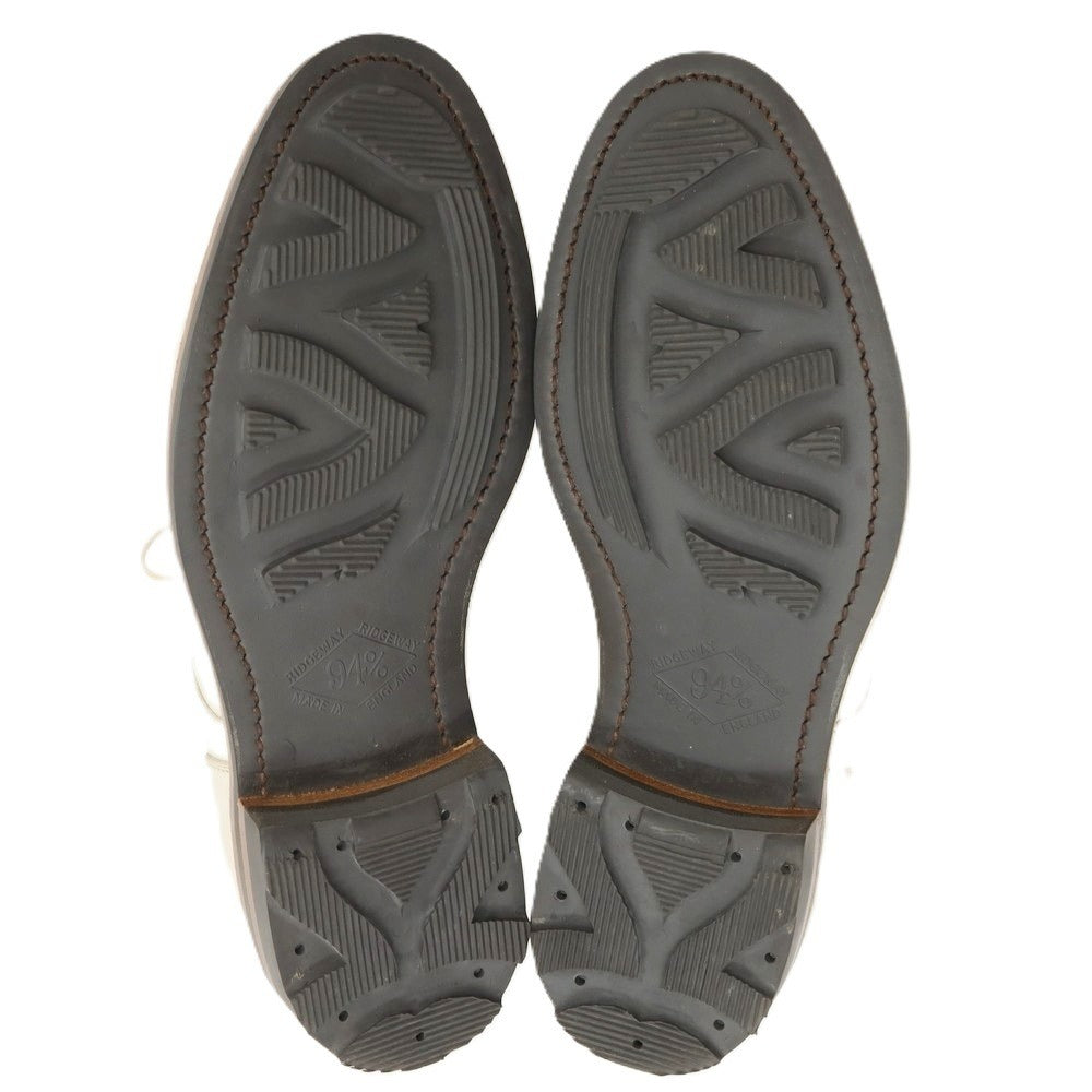 【中古】【未使用】クロケットアンドジョーンズ CROCKETT&amp;JONES WEXFORD カーフ ドレスシューズ クリーム【サイズ5 1/2E】【 状態ランクS 】【 メンズ 】