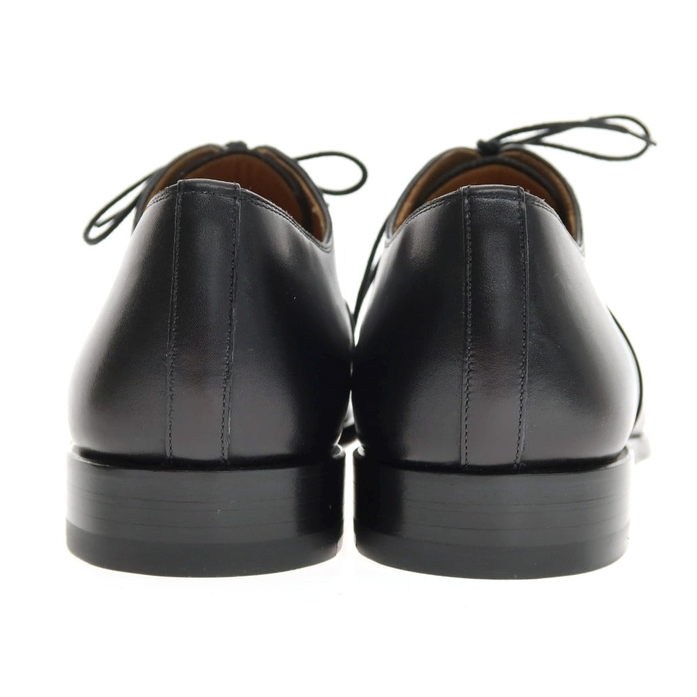 【中古】【未使用】マグナーニ MAGNANNI カーフ ドレスシューズ ブラック【サイズ38】【 状態ランクS 】【 メンズ 】