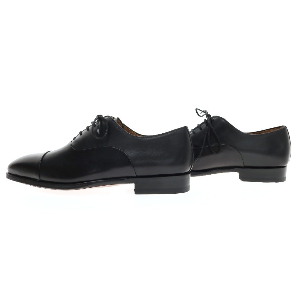 【中古】【未使用】マグナーニ MAGNANNI カーフ ドレスシューズ ブラック【サイズ38】【 状態ランクS 】【 メンズ 】