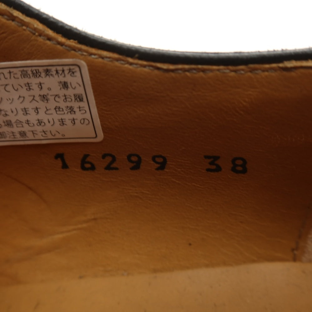 【中古】【未使用】マグナーニ MAGNANNI カーフ ドレスシューズ ブラック【サイズ38】【 状態ランクS 】【 メンズ 】