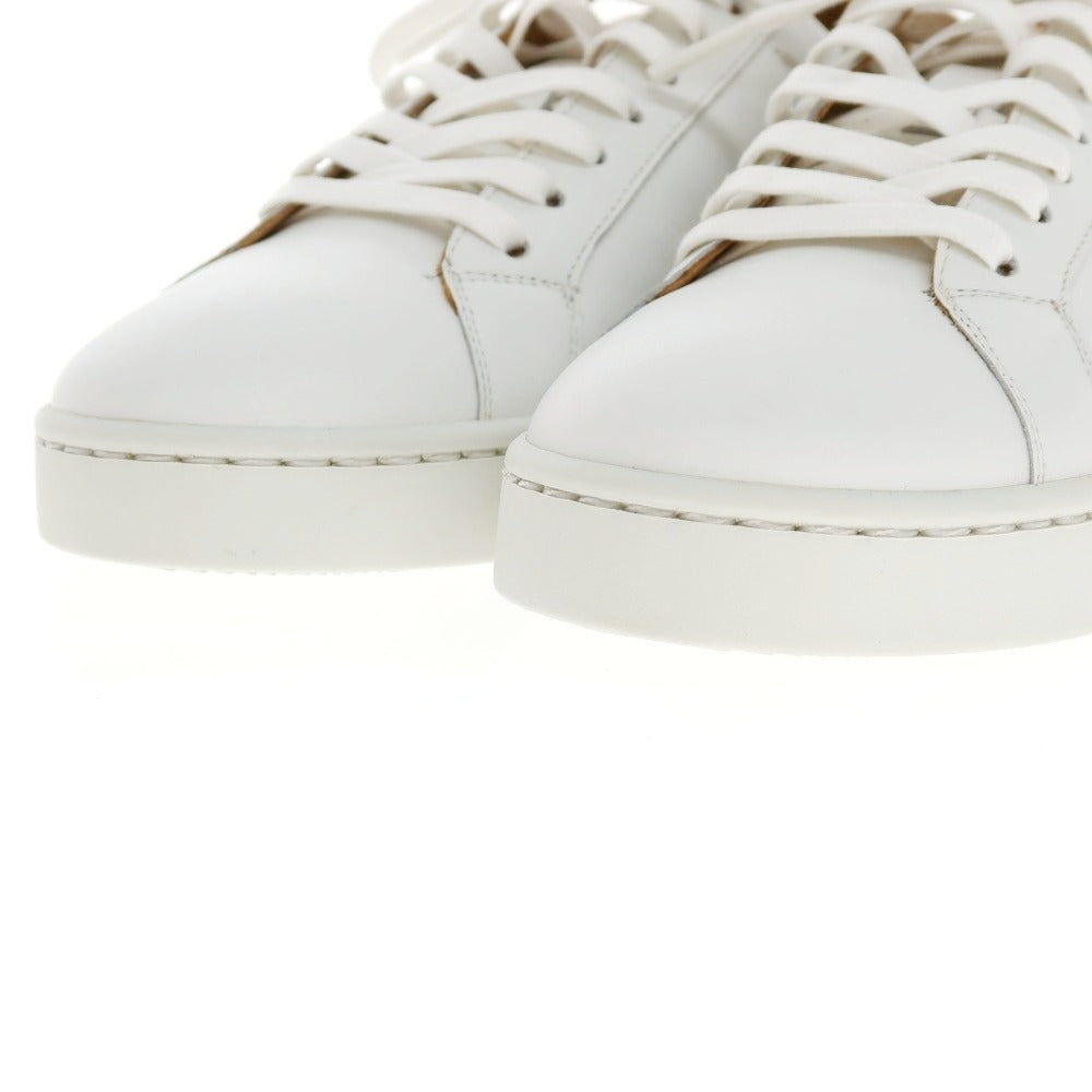 【中古】【未使用】マグナーニ MAGNANNI レザー スニーカー ホワイト【サイズ38】【 状態ランクS 】【 メンズ 】