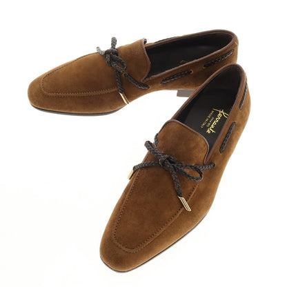 【中古】フェランテ FERRANTE スエード ローファー ブラウン【サイズ5】【 状態ランクA 】【 メンズ 】