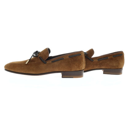 【中古】フェランテ FERRANTE スエード ローファー ブラウン【サイズ5】【 状態ランクA 】【 メンズ 】