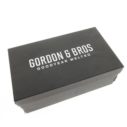 【中古】【未使用】ゴードンアンドブロス GORDON &amp; BROS レザー ドレスシューズ ダークブラウン【サイズ39】【 状態ランクS 】【 メンズ 】