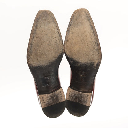 【中古】イセタンメンズ ISETAN MENS レザー ローファー レッド系【サイズ39】【 状態ランクB 】【 メンズ 】