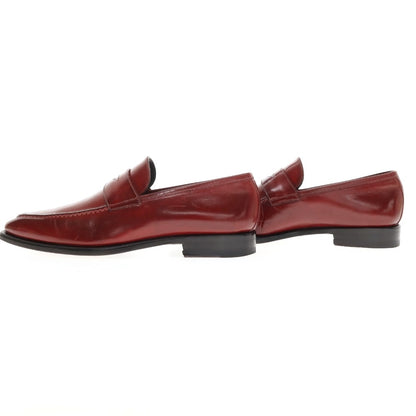 【中古】イセタンメンズ ISETAN MENS レザー ローファー レッド系【サイズ39】【 状態ランクB 】【 メンズ 】